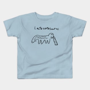 Lactovertosaurus Kids T-Shirt